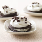 Individual chocolate chip refrigerator cakes